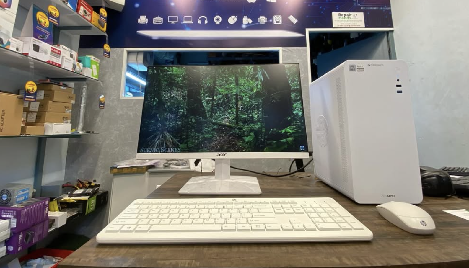 Workstation PC setup